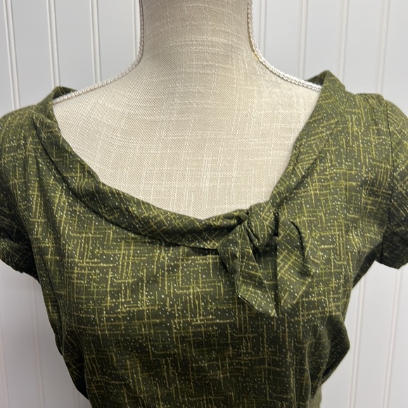 Heart of Haute Retro Style Dress Sz L - Picture 3 of 7